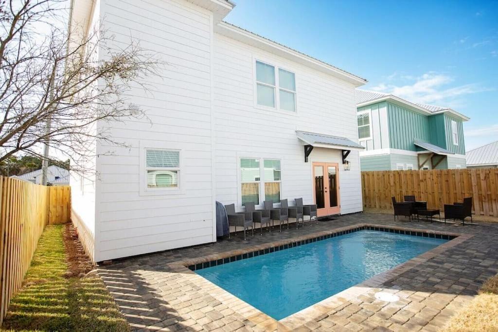 Coral Reef - Brand New Build, Pet Friendly, Private Pool! Sleeps 9! Villa Panama City Beach Kültér fotó