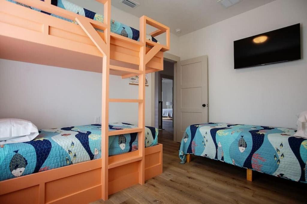 Coral Reef - Brand New Build, Pet Friendly, Private Pool! Sleeps 9! Villa Panama City Beach Kültér fotó