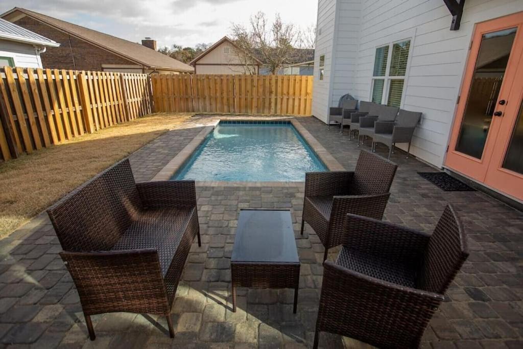 Coral Reef - Brand New Build, Pet Friendly, Private Pool! Sleeps 9! Villa Panama City Beach Kültér fotó